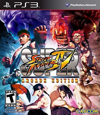 PS3 SUPER STREET FIGHTER IV ARCADE EDITION - USADO